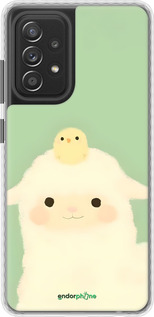 Чехол Bumper чехол Барашек и ципленок для Samsung Galaxy A52s 5G A528B - 6369pc-2583 изображение 