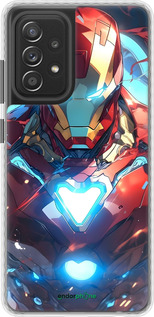 Чехол Bumper чехол Железный человек для Samsung Galaxy A52s 5G A528B - 6372pc-2583 изображение 