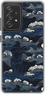 Чехол Bumper чехол Морская тематика в стиле арт-деко для Samsung Galaxy A52s 5G A528B - 6520pc-2583 изображение 