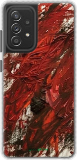 Чохол Bumper чехол Абстрактна композиція в червоних тонах для Samsung Galaxy A52s 5G A528B - 6541pc-2583 изображение 