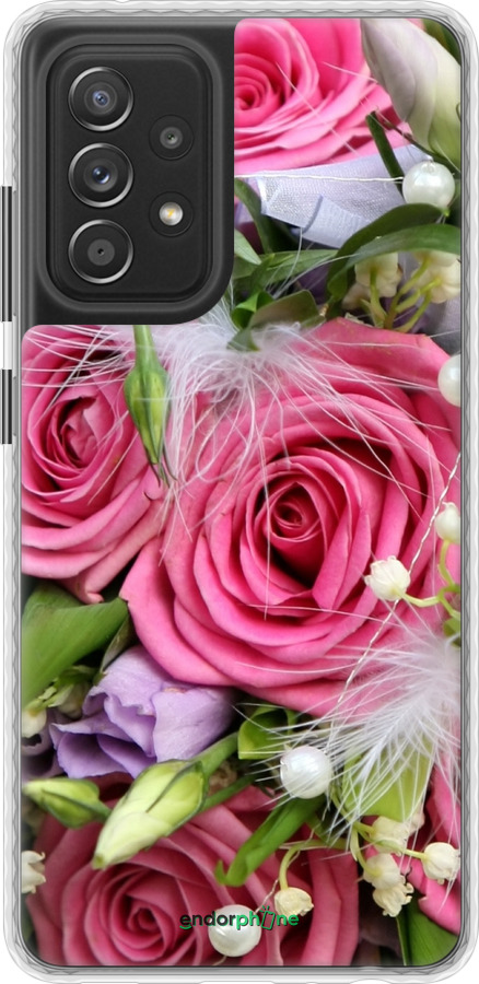 

Чохол Bumper чохол "Ніжність" для Samsung Galaxy A52, Рожевий