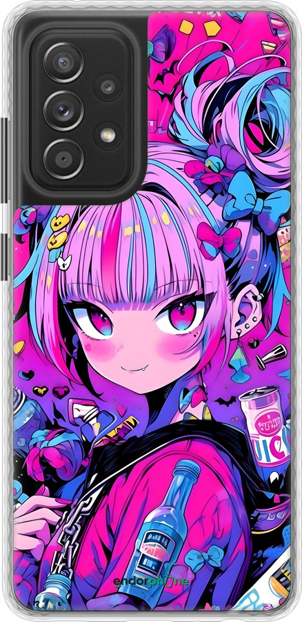 Чохол Bumper чехол Аніме мілаха для Samsung Galaxy A52 - 6314pc-2251 изображение 