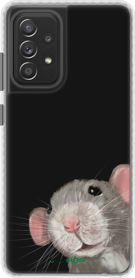 Чехол Bumper чехол The Peeking Rat для Samsung Galaxy A52s 5G A528B - 6442pc-2583 изображение 