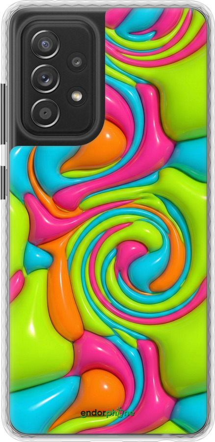 Чехол Bumper чехол Y2K Jelly Dream для Samsung Galaxy A52s 5G A528B - 6780pc-2583 изображение 