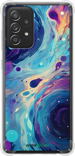Силикон с усиленными углами чехол Арт акварель для Samsung Galaxy A52s 5G A528B - 6329sp-2583 изображение 