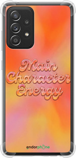 Силикон с усиленными углами чехол Aura Gradient Main Character Energy Aesthetic Y2K для Samsung Galaxy A52s 5G A528B - 6783sp-2583 изображение 