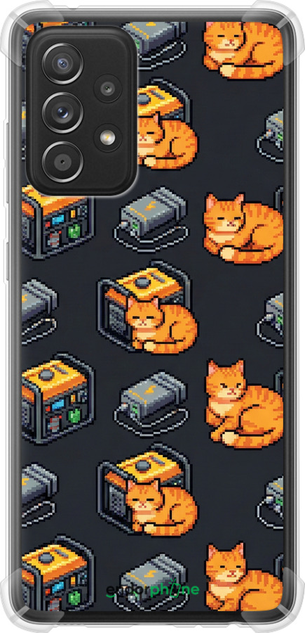 Силіконовий протиударний с посиленими кутами чехол Autonomous Zone для Samsung Galaxy A52s 5G A528B - 6771sp-2583 изображение 