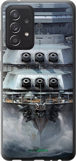2D пластиковый чехол Линкор, world of tanks, wargaming, военный корабль для Samsung Galaxy A52s 5G A528B - 6453t-2583 изображение 