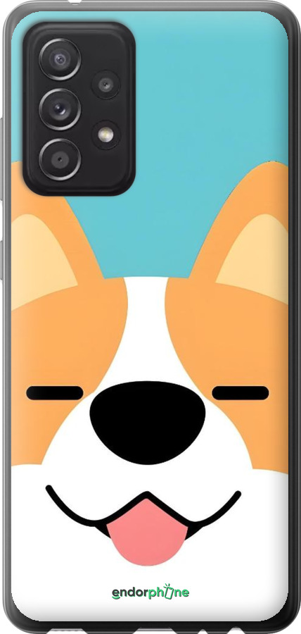 Силіконовий чехол Корги для Samsung Galaxy A52s 5G A528B - 6280u-2583 изображение 