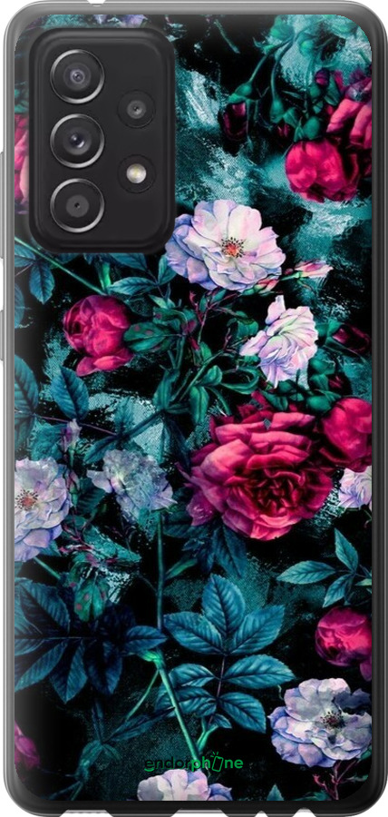 Силиконовый чехол Сад и розы для Samsung Galaxy A52s 5G A528B - 6483u-2583 изображение 