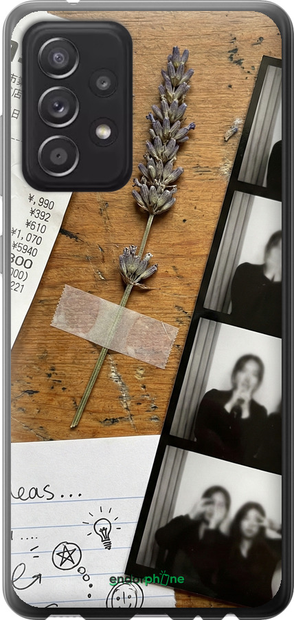 2D пластиковый чехол Aesthetic Scrapbook Collage для Samsung Galaxy A52s 5G A528B - 6773t-2583 изображение 