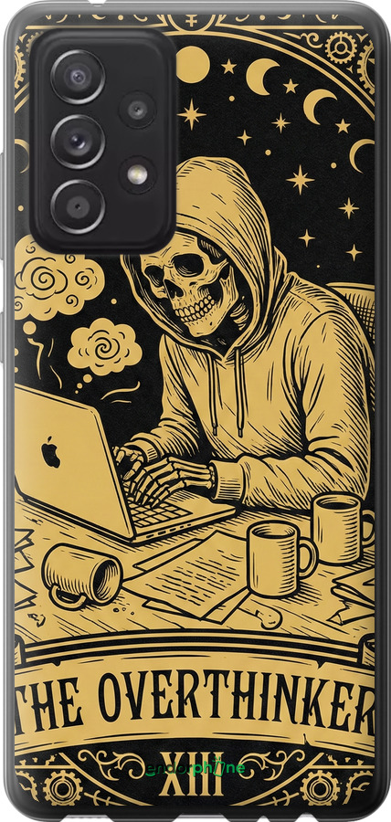 2D пластиковый чехол The Overthinker для Samsung Galaxy A52s 5G A528B - 6774t-2583 изображение 