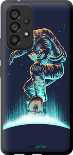 TPU чехол Космонавт на скейтборді для Samsung Galaxy A53 A536E - 4145b-2585 изображение 