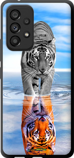 TPU чехол Тигр для Samsung Galaxy A53 A536E - 6016b-2585 изображение 