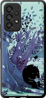 TPU чехол Арт принт Тихе місце чаю для Samsung Galaxy A53 A536E - 6544b-2585 изображение 