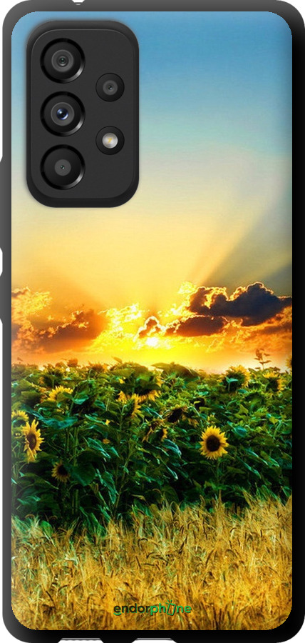 

TPU чорний чохол "Україна" для Samsung Galaxy A53 A536E