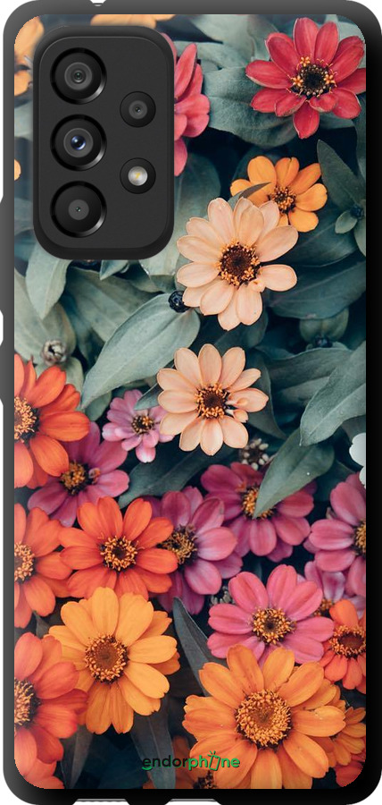 TPU чехол Beauty flowers для Samsung Galaxy A53 A536E - 4050b-2585 изображение 