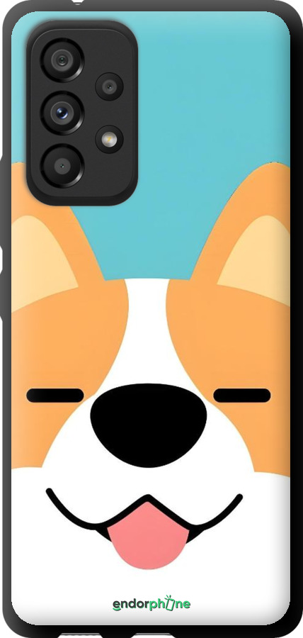 TPU чехол Корги для Samsung Galaxy A53 A536E - 6280b-2585 изображение 