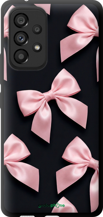 TPU чехол Coquette Ribbons Dark Coquette для Samsung Galaxy A53 A536E - 6767b-2585 изображение 