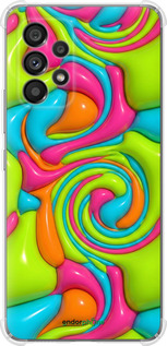 Силіконовий протиударний с посиленими кутами чехол Y2K Jelly Dream для Samsung Galaxy A53 A536E - 6780sp-2585 изображение 