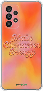 Силикон с усиленными углами чехол Aura Gradient Main Character Energy Aesthetic Y2K для Samsung Galaxy A53 A536E - 6783sp-2585 изображение 