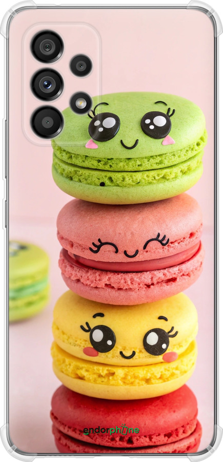 Силикон с усиленными углами чехол Печенье для Samsung Galaxy A53 A536E - 6693sp-2585 изображение 