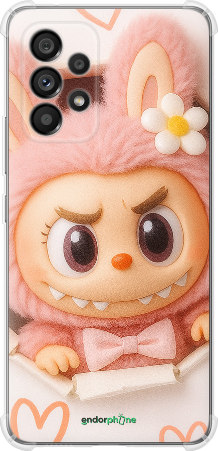 Силикон с усиленными углами чехол Лабубу 2 для Samsung Galaxy A53 A536E - 6710sp-2585 изображение 