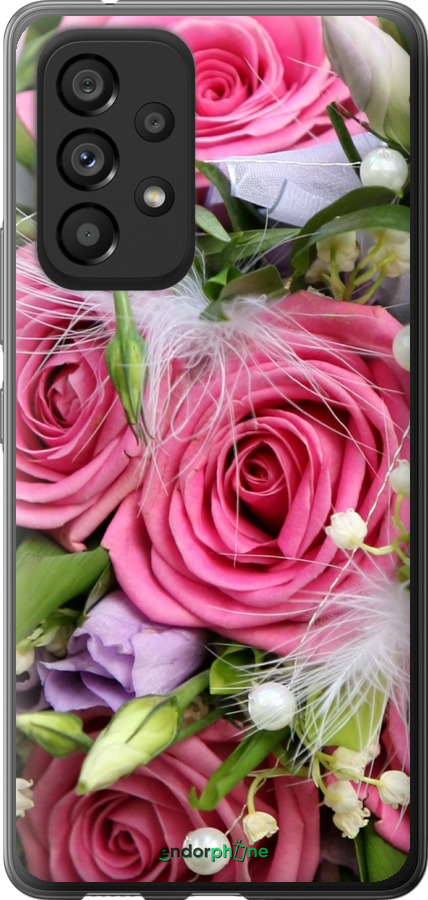 

Силіконовий чохол "Ніжність" для Samsung Galaxy A53 A536E, Рожевий