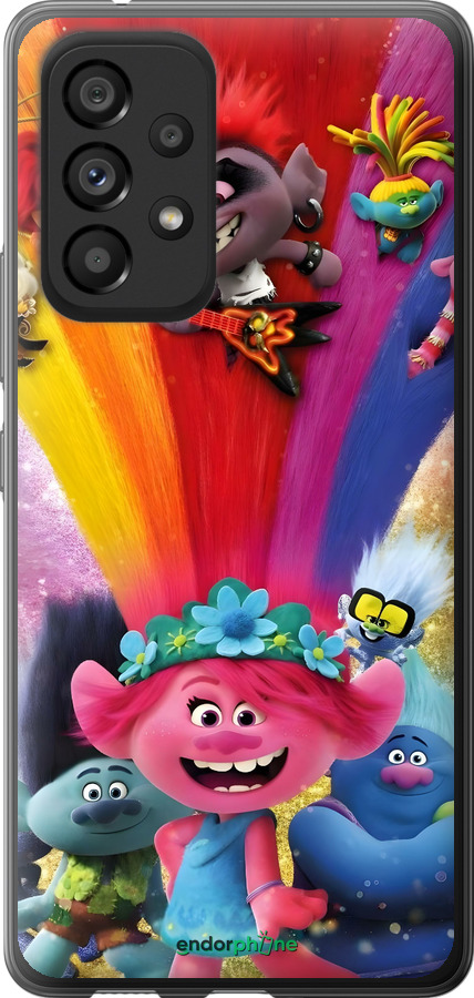 Силиконовый чехол Троли для Samsung Galaxy A53 A536E - 6343u-2585 изображение 