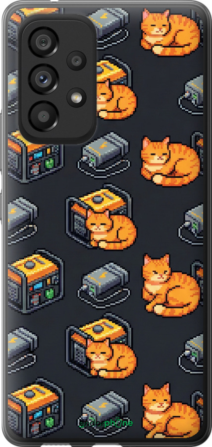 Силиконовый чехол Autonomous Zone для Samsung Galaxy A53 A536E - 6771u-2585 изображение 