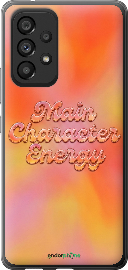 Силиконовый чехол Aura Gradient Main Character Energy Aesthetic Y2K для Samsung Galaxy A53 A536E - 6783u-2585 изображение 