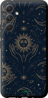 TPU чехол Celestial Harmony: Sun & Moon Gold Mystic Pattern для Samsung Galaxy A54 A546E - 6778b-2935 изображение 
