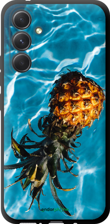 TPU zwart чехол Ananas op water для Samsung Galaxy A54 A546E - 4384b-2935 изображение 