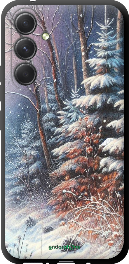 TPU чехол Зимовий пейзаж для Samsung Galaxy A54 A546E - 5814b-2935 изображение 