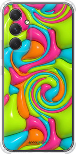 Силикон с усиленными углами чехол Y2K Jelly Dream для Samsung Galaxy A54 A546E - 6780sp-2935 изображение 