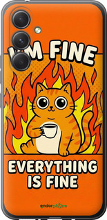 Силиконовый чехол 'Funny Cat' для Samsung Galaxy A54 A546E изображение 5