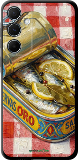 TPU чехол Vintage Sardine Tin Phone для Samsung Galaxy A55 - 6772b-3617 изображение 