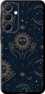 TPU чехол Celestial Harmony: Sun & Moon Gold Mystic Pattern для Samsung Galaxy A55 - 6778b-3617 изображение 