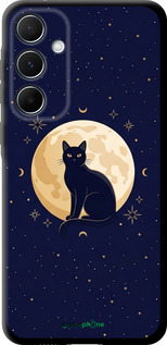 TPU чохол 'Cute Cat Celestial/Witchy' для Samsung Galaxy A55 зображення 5