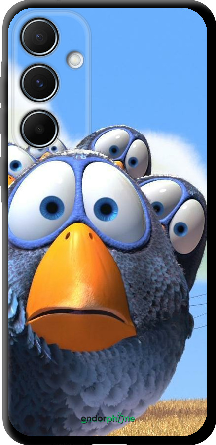 TPU чехол Angry Birds для Samsung Galaxy A55 - 6008b-3617 изображение 