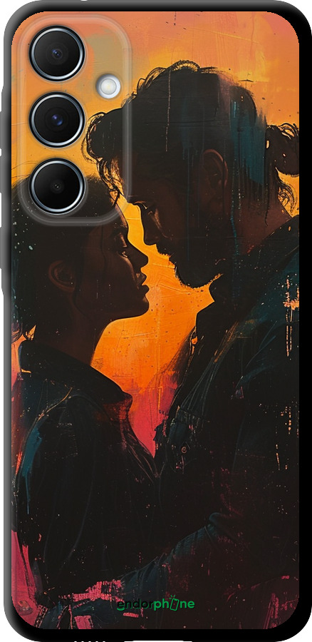 TPU чехол Кохання на полотні для Samsung Galaxy A55 - 6067b-3617 изображение 