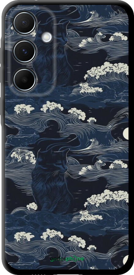 TPU чехол Морська тематика у стилі арт-деко для Samsung Galaxy A55 - 6520b-3617 изображение 