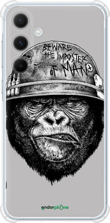 Силіконовий протиударний с посиленими кутами чехол military monkey для Samsung Galaxy A55 - 4177sp-3617 изображение 