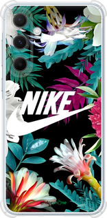Силіконовий протиударний с посиленими кутами чехол Nike для Samsung Galaxy A55 - 6378sp-3617 изображение 