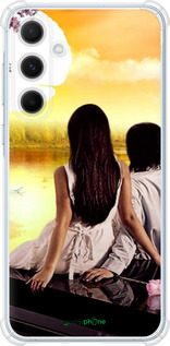 Силіконовий протиударний с посиленими кутами чехол Sunset для Samsung Galaxy A55 - 6607sp-3617 изображение 