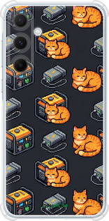 Силіконовий протиударний с посиленими кутами чехол Autonomous Zone для Samsung Galaxy A55 - 6771sp-3617 изображение 