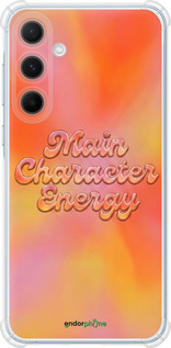 Силикон с усиленными углами чехол Aura Gradient Main Character Energy Aesthetic Y2K для Samsung Galaxy A55 - 6783sp-3617 изображение 