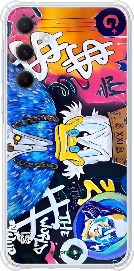 Силикон с усиленными углами чехол Скрудж 2 для Samsung Galaxy A55 - 6285sp-3617 изображение 