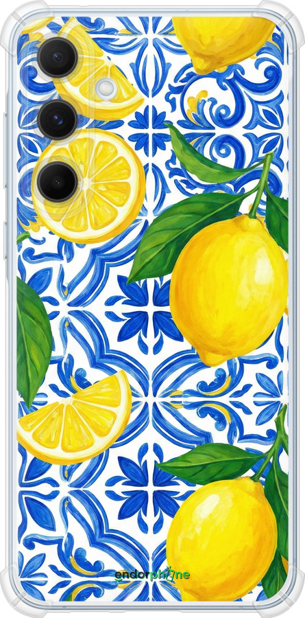 Силіконовий протиударний с посиленими кутами чехол Grocery Girl Italian Summer для Samsung Galaxy A55 - 6766sp-3617 изображение 