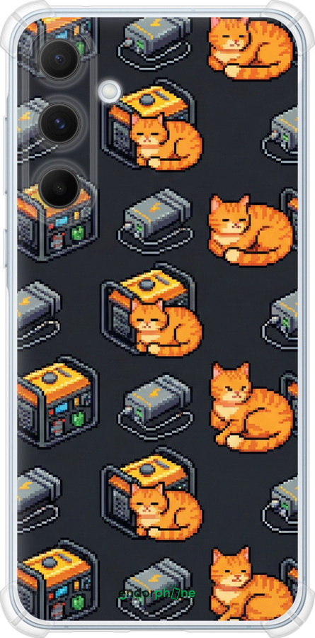 Силіконовий протиударний с посиленими кутами чехол Autonomous Zone для Samsung Galaxy A55 - 6771sp-3617 изображение 